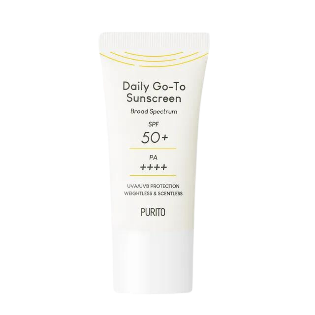 Purito Daily Go-To Sunscreen mini | Мини слънцезащитен крем за лице SPF 50+