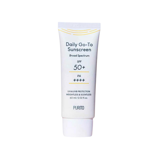PURITO Daily Go-To Sunscreen | Sunscreen for face, SPF 50+ PA++++