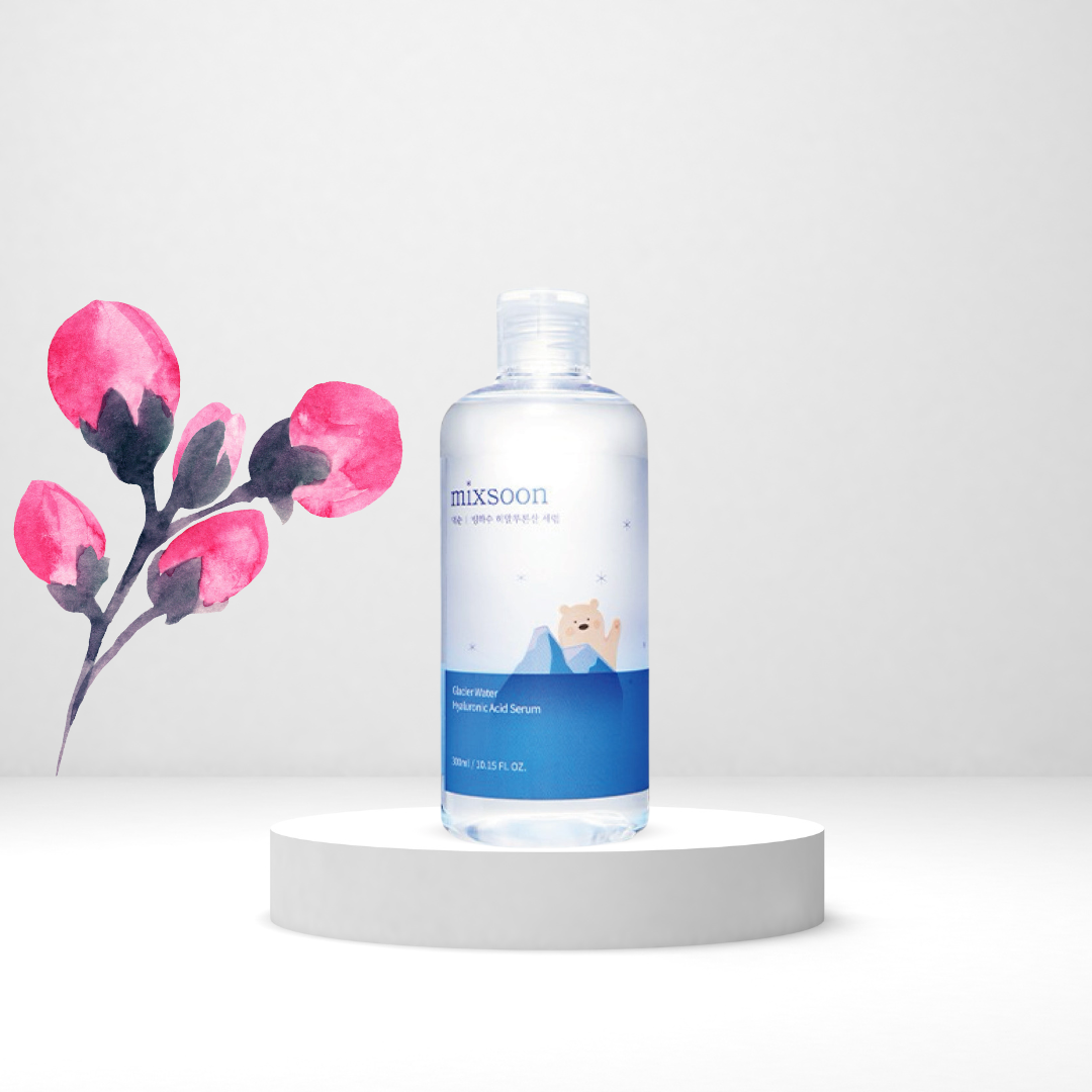 MIXSOON Glacier Water Hyaluronic Acid Serum | Хидратиращ серум-тоник (нарушена картонена опаковка)