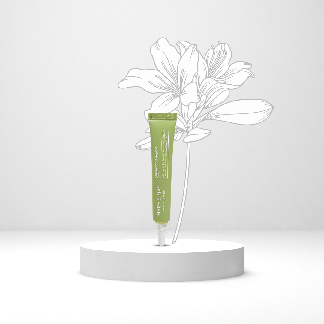 Mary&May Sensitive Soothing Gel Blemish Cream | Мини Успокояващ крем за чувствителна кожа