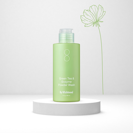 By Wishtrend Green Tea & Enzyme Powder Wash | Enzyme cleansing powder with green tea