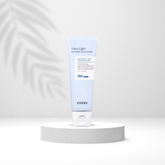 COSRX Ultra Light Invisible Sunscreen | Лек слънцезащитен крем с алое вера и ниацинамид