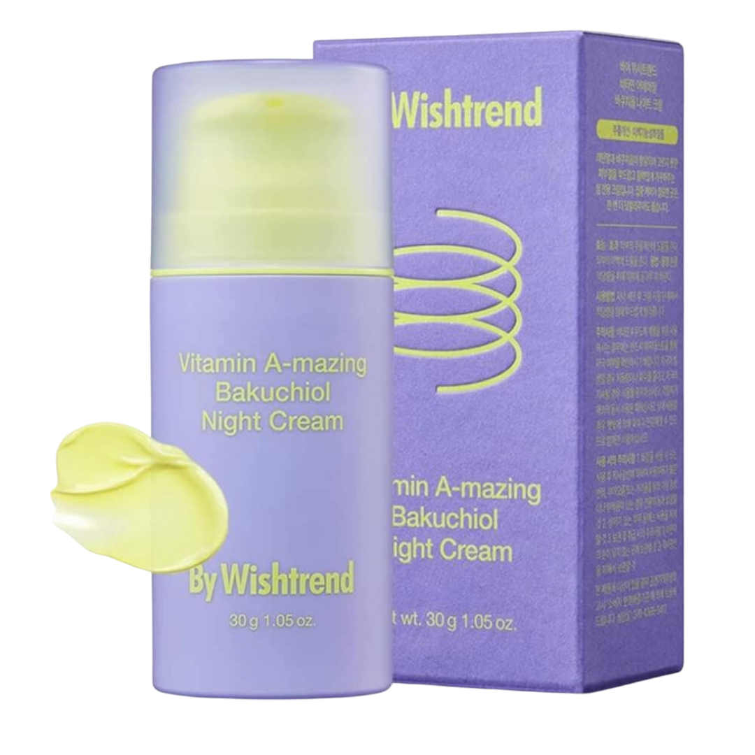 By Wishtrend – Нощен крем с витамин А и бакучиол