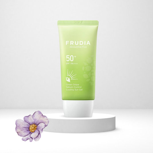 Green Grape Sebum Control Sun Gel | Mattifying Sunscreen Gel SPF50+