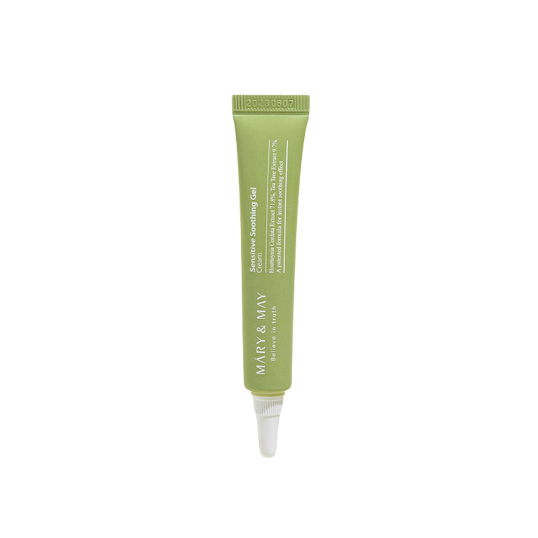 Mary&May Sensitive Soothing Gel Blemish Cream | Мини Успокояващ крем за чувствителна кожа