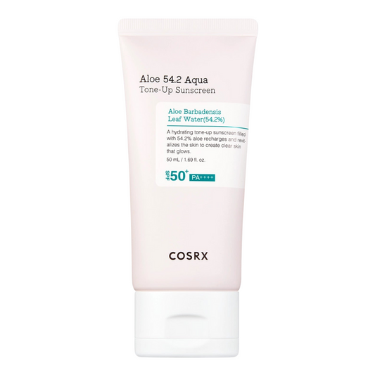 COSRX Aloe 54.2 Aqua Tone-Up Sunscreen | Tinted facial sunscreen SPF 50+