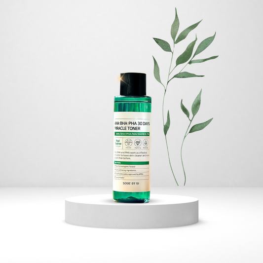 SOME BY MI AHA, BHA, PHA 30 Days Miracle Toner | Facial toner with gentle peeling effect