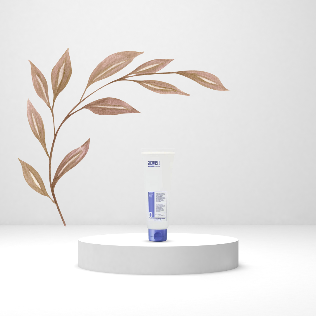 ичмивен гел за втора стъпка от почистване на лице acwell pH Balancing Bubble Free Cleansing Gel