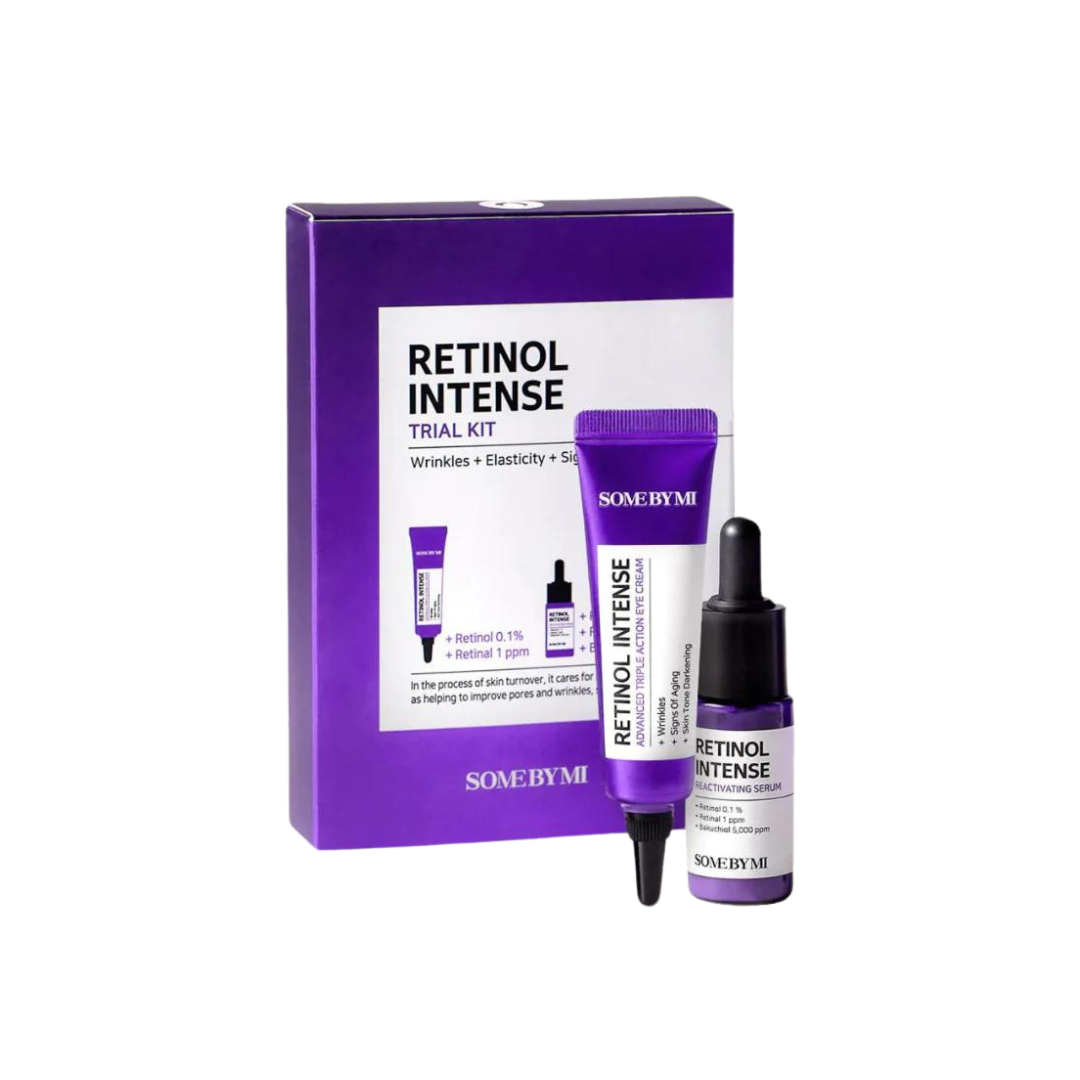 SOME BY MI Retinol Intense Trial Kit | Мини комплект околоочен крем и серум с ретинол