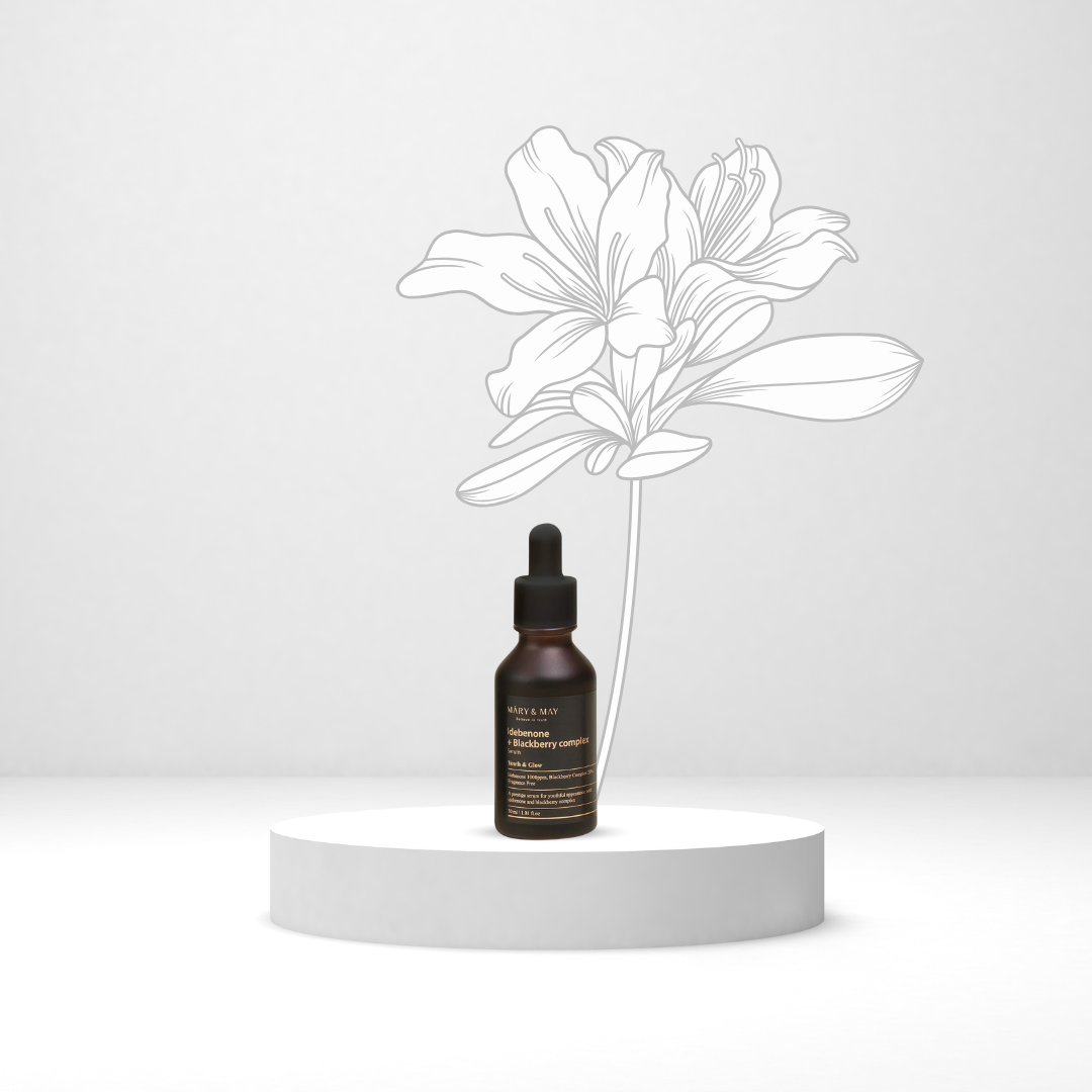 Mary&May Idebenone + Blackberry Complex Serum | Серум с Идебенон и Комплекс от Къпина