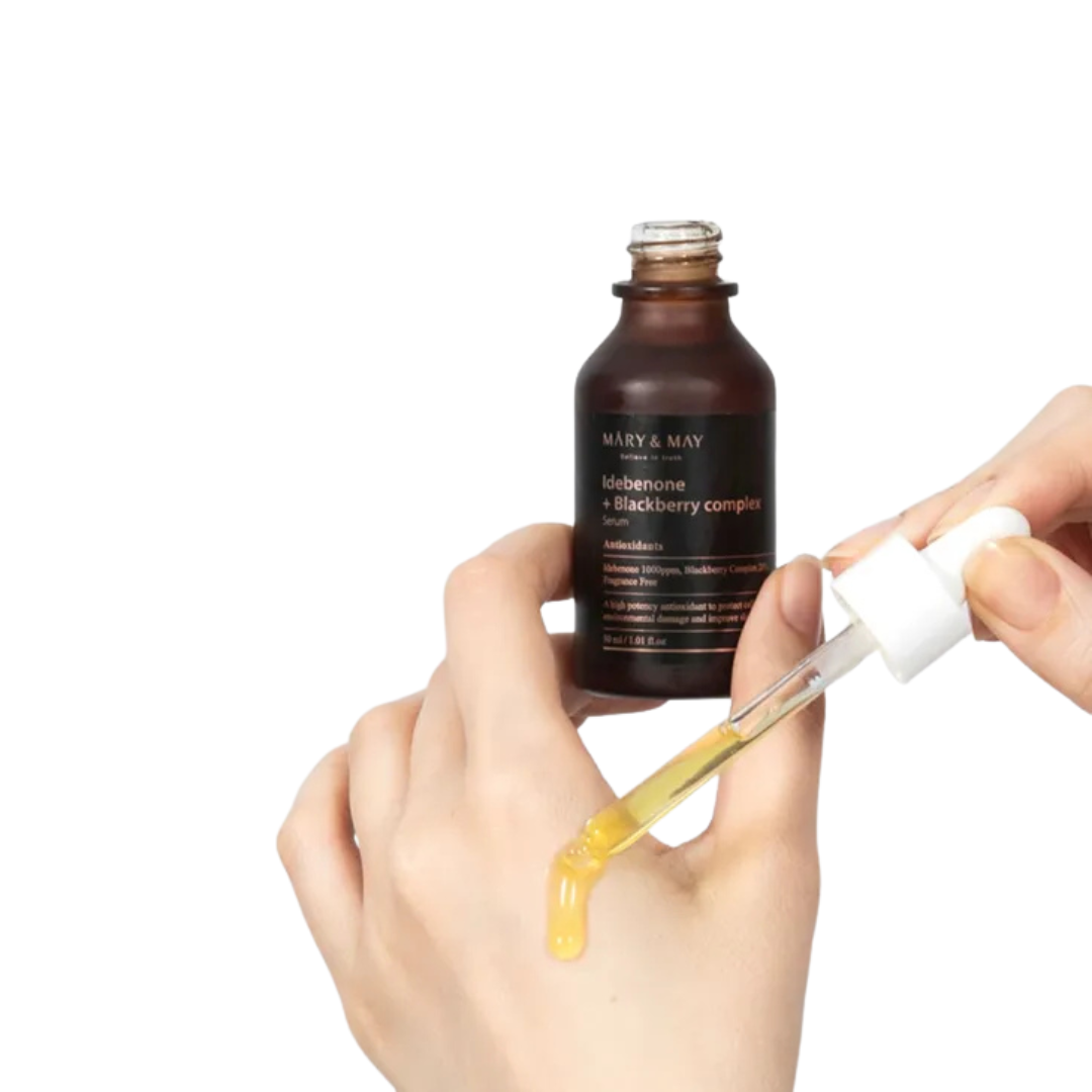 Mary&May Idebenone + Blackberry Complex Serum | Серум с Идебенон и Комплекс от Къпина