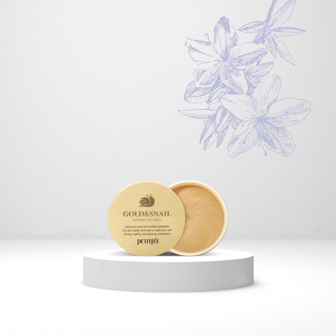 PETITFEE Gold & Snail Hydrogel Eye Patch  | Пачове за очи със злато и охлюв