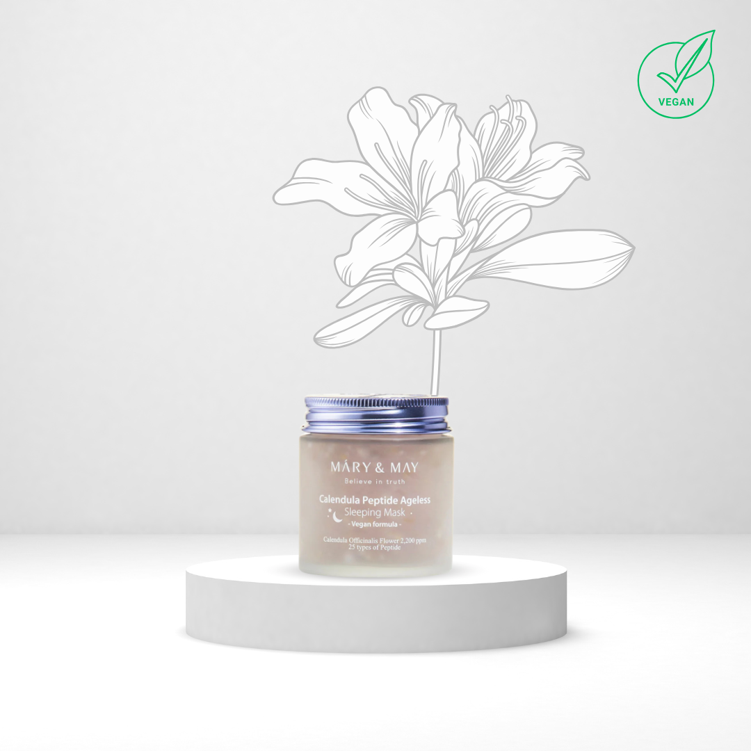 Mary&May Calendula Peptide Ageless Sleeping Mask | Нощна маска с невен и пептиди