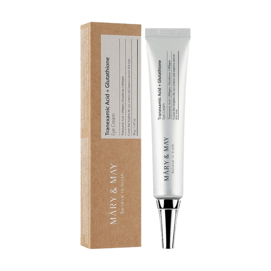 Mary&May Tranexamic Acid + Glutathione Eye Cream | Околоочен крем с транексамова киселина и глутатион (exp. 01.01.2026)