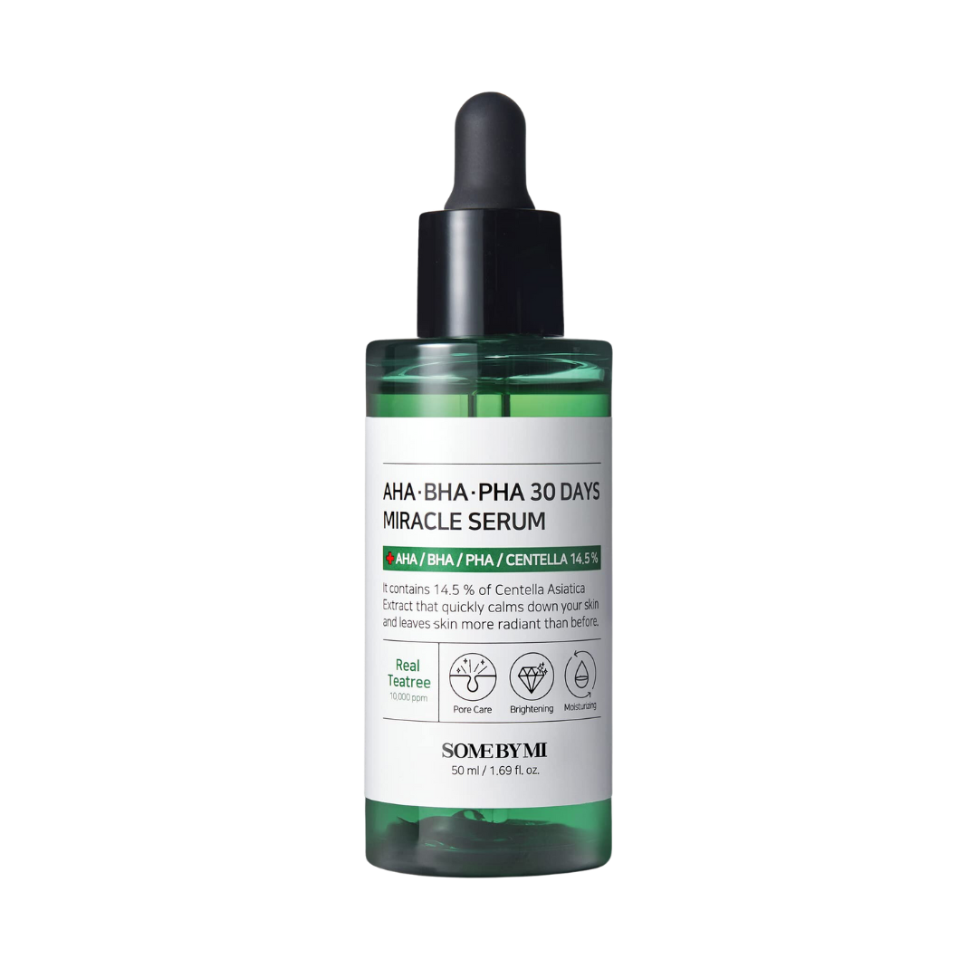 SOME BY MI AHA BHA PHA 30 Days Miracle Serum | Ексфолиращ серум за лице с AHA, BHA, PHA