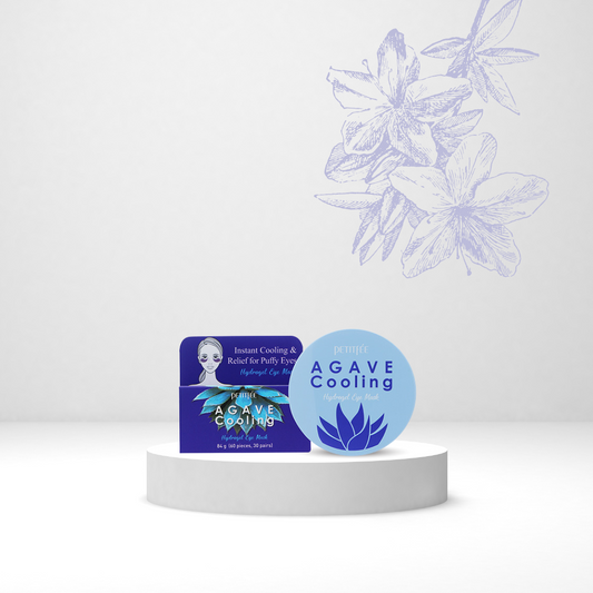 PETITFEE Agave Cooling Hydrogel Eye Mask | Cooling eye patches with agave extract