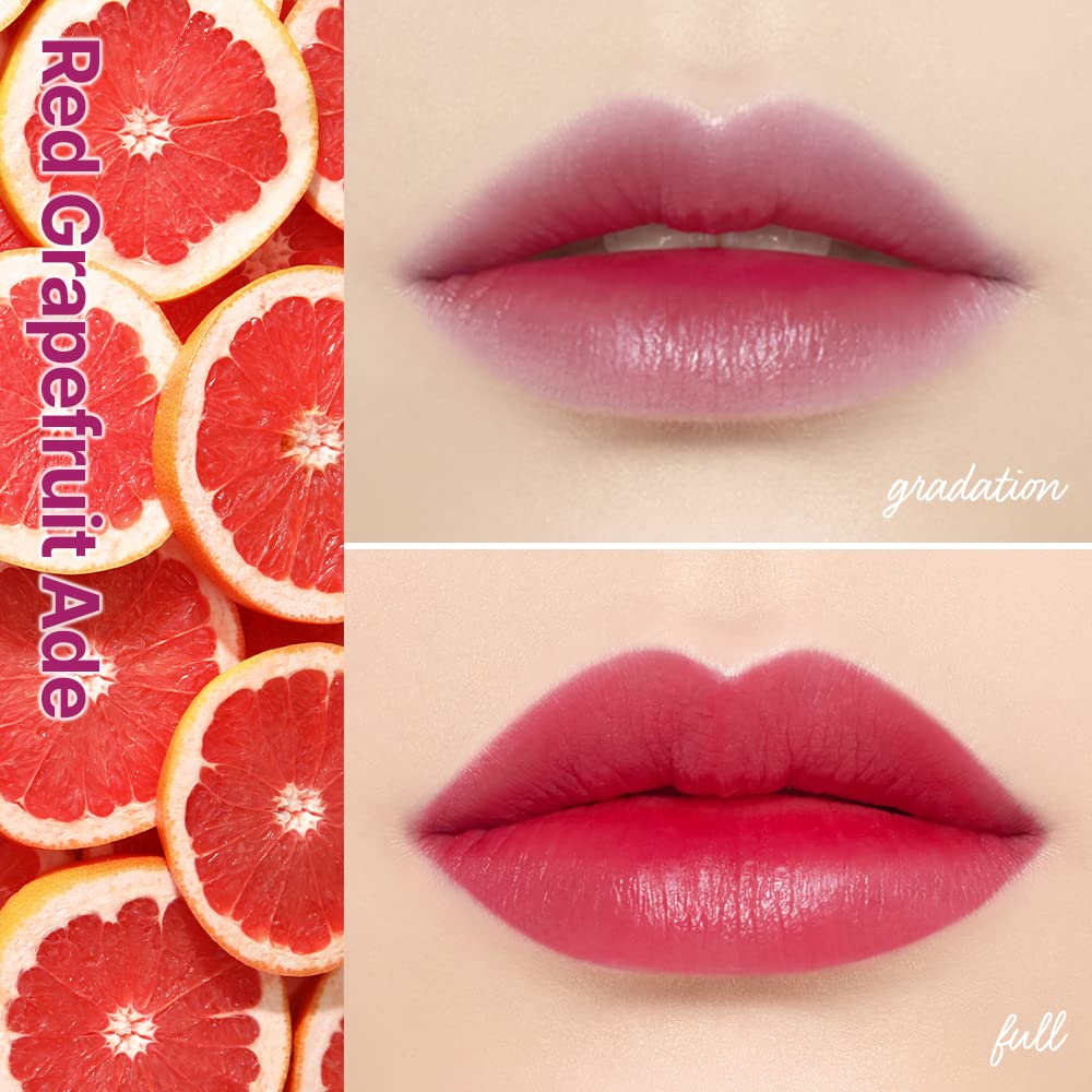 Устни в цвят грейпфрут с воден тинт за устни Etude House