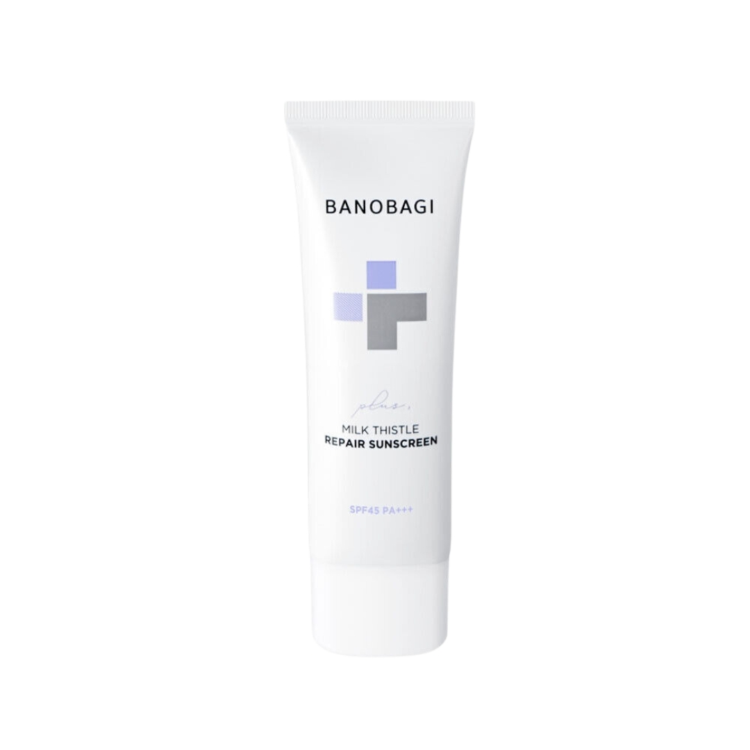 BANOBAGI Milk Thistle Repair Sunscreen Plus | Soothing Sunscreen, SPF45+ PA+++