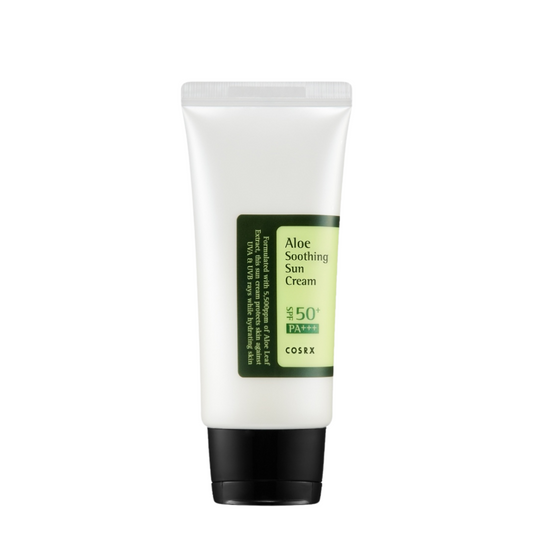COSRX Aloe Soothing Sun Cream | Moisturizing Sunscreen with SPF 50+ PA+++