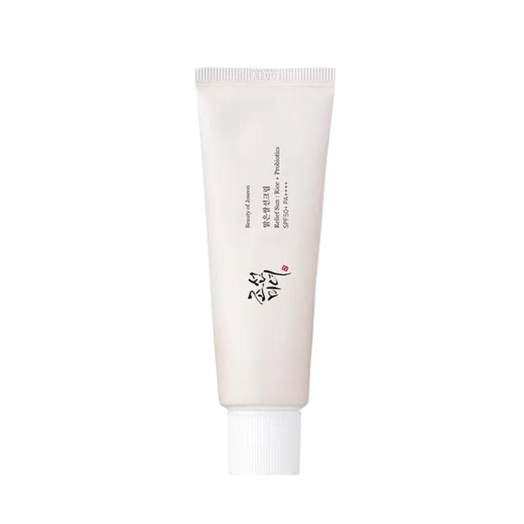 Beauty of Joseon Relief Sun | Слънцезащитен крем с пробиотик и екстракт от ориз, SPF50+ PA++++