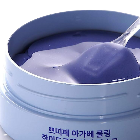 PETITFEE Agave Cooling Hydrogel Eye Mask | Cooling eye patches with agave extract