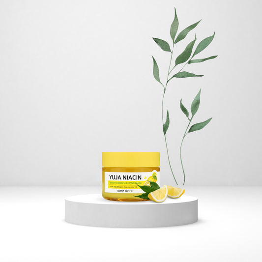 SOME BY MI Yuja Niacin Brightening Sleeping Mask | Night mask with Vitamin C and niacinamide with brightening effect