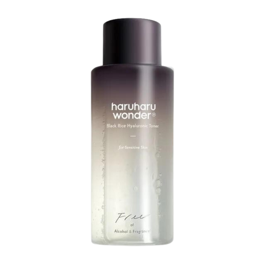 Haruharu WONDER Black Rice Hyaluronic Toner Fragrance Free | Тонер за лице без аромат с черен ориз и хиалуронова киселина
