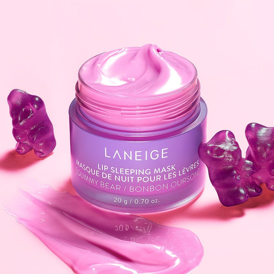 LANEIGE Lip Sleeping Mask Gummy Bear | Нощна маска за устни с интензивна хидратация Корейска козметика azalea
