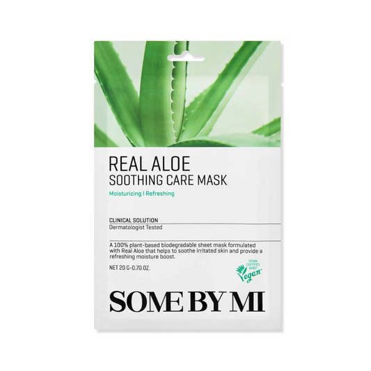 SOME BY MI Real Care Aloe Soothing | Soothing face mask with aloe vera