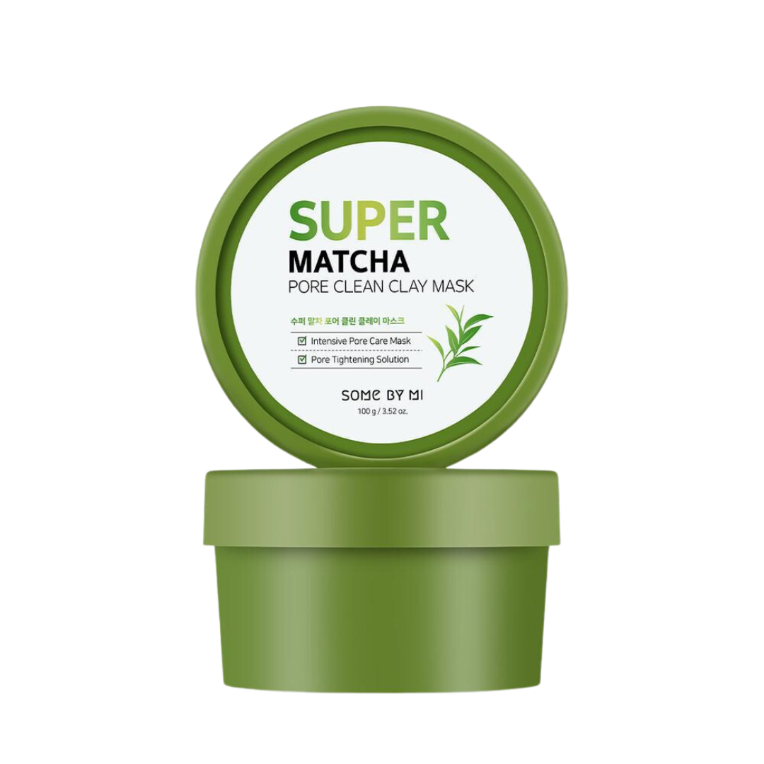 Cleansing clay mask with matcha