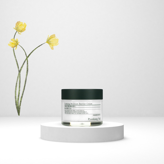 Pyunkang Yul Calming Moisture Barrier Cream | Kрем с хиалуронова киселина, чаено дърво и сквалан