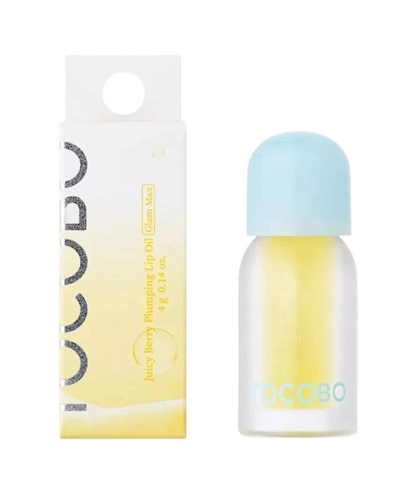 TOCOBO Juicy Berry Plumping Lip Oil [Honey Lemon] | Масло за придаване на обем на устните