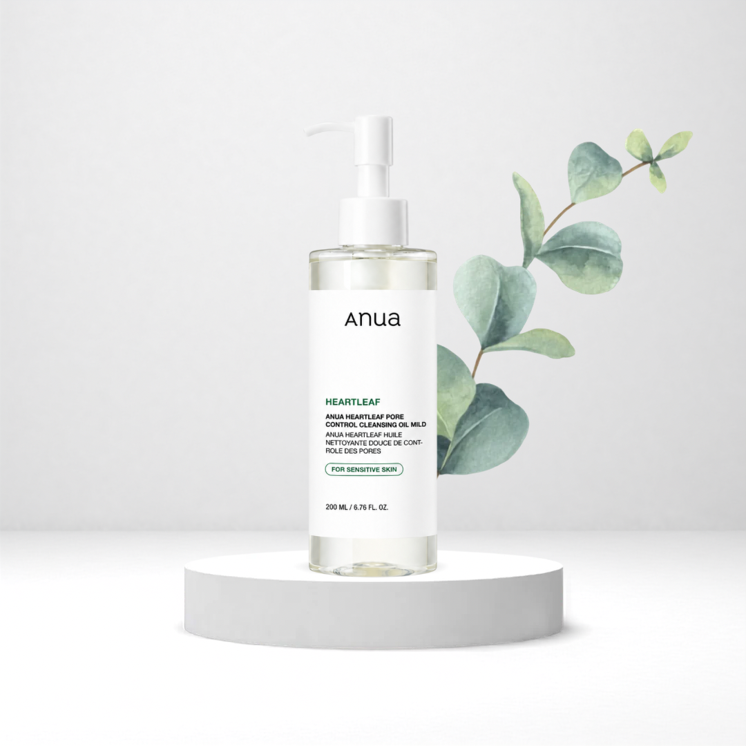 Anua cleansing oil, Anua Heartleaf cleansing oil, почистващо масло за лице, масло за премахване на грим, масло за премахване на SPF, почистващо масло за пори, масло за двойно почистване, Heartleaf почистващо масло, масло за мазна кожа, масло за комбинирана кожа, корейска козметика, K-beauty