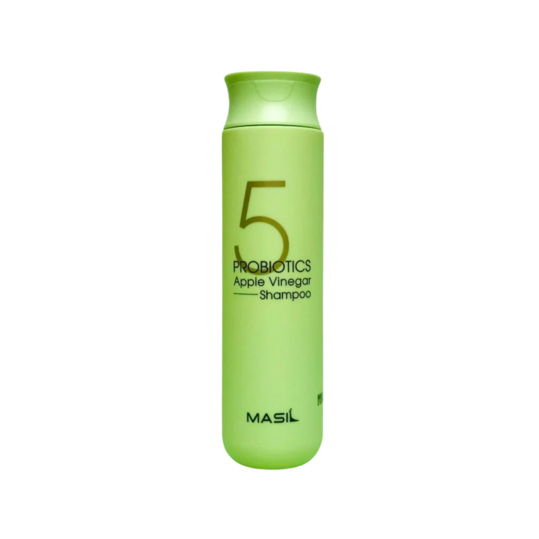 Masil apple vinegar shampoo шампоан за дълбоко почистване на скалпа с ябълков оцет и пробиотици | козметика за коса | azalea.bg магазин за корейска козметика
