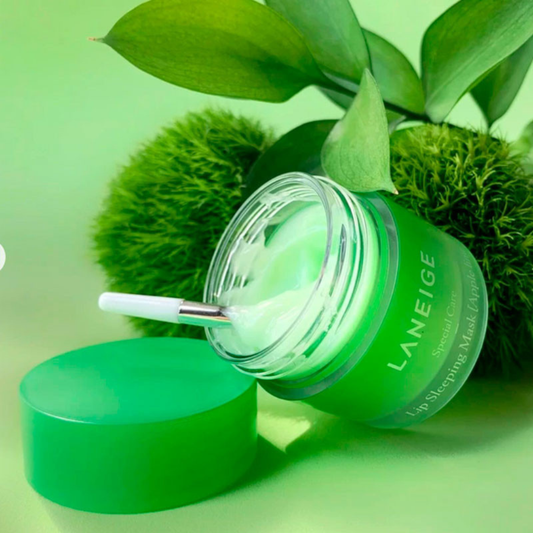 LANEIGE Lip Sleeping Mask EX Apple Lime | Нощна маска за устни с аромат на лайм и зелена ябълка