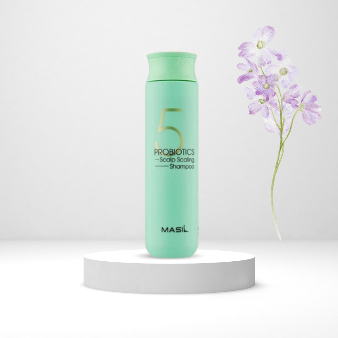 Masil шампоан за скалп, Masil 5 Probiotics, шампоан за мазен скалп, шампоан за дълбоко почистване, шампоан със салицилова киселина, шампоан против омазняване, шампоан за натрупвания, шампоан с пробиотици, шампоан за лющене на скалпа, корейска козметика за коса