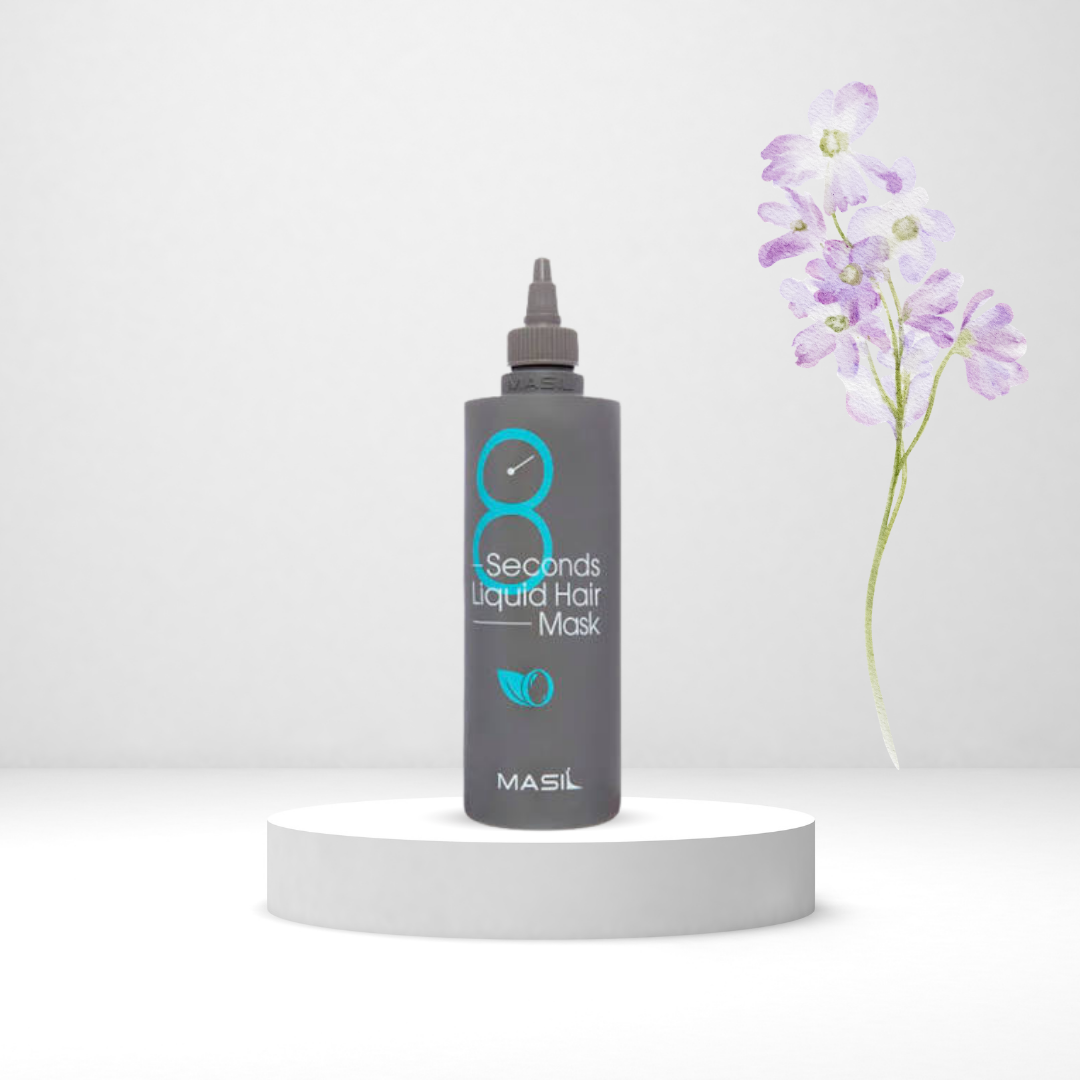 Masil 8 Seconds Liquid Hair Mask - експресна маска за коса с растителни протеини и пантенол. За мека, гладка и обемна коса само за 8 секунди.