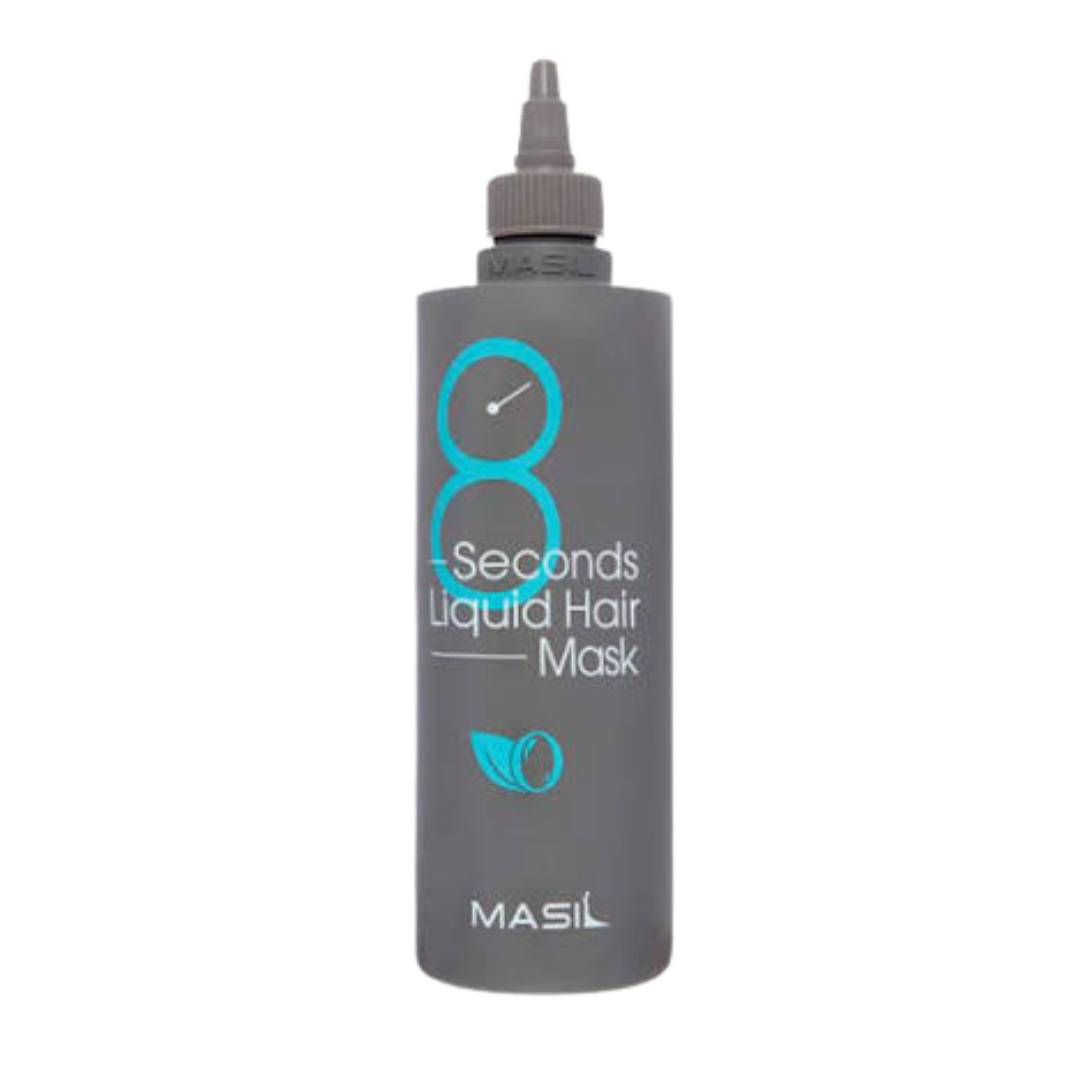 Masil 8 Seconds Liquid Hair Mask - експресна маска за силно увредена коса с растителни протеини и пантенол. За мека, гладка и обемна коса само за